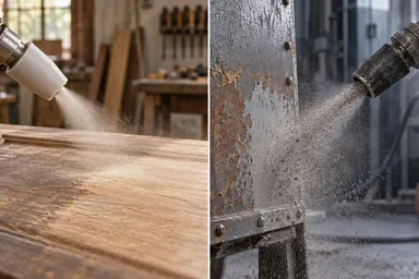 Aérogommage ou sablage : quelle technique de décapage choisir ?