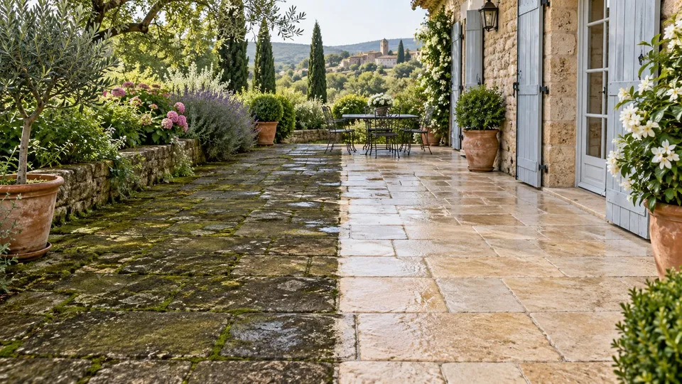 Nettoyage terrasse : comparatif des méthodes